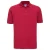 Russell Heren Klassiek Piqué Katoenen Polo Shirt (Klassiek rood)