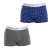 Pack-2 Ademende stoffen boxers met anatomische voorkant KL2016 mannen