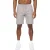 Crosshatch Heren Blansmoore Elastische Taille Shorts (Grijs)
