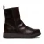 Fly London Dames Donkerbruine RENO053FLY Leren Enkellaarsjes met Rits en Platform Comfort
