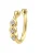 Hey Happiness Oorbellen ‘Trinity Cuff’  goud