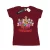Disney Dames/Dames Mickey Mouse And Friends Kerst Katoenen T-Shirt (Bourgondië)