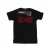 AC/DC Heren Hoorns Logo T-Shirt (Zwart)