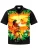 Hawaiihemdshop.de Overhemd ‘Hawaiihemd Hawaiian Beauty’  zwart