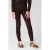 Shoeby legging met panterprint – donkerbruin