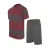 Cappuccino Italia Pyjama Venezia Pyjama Rood