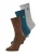 SCOTCH & SODA Sokken  bruin / grijs / petrol / lichtgroen / rood / zwart