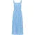 IZIA Maxi-jurk met all-over print Dames blauw wit