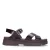 Manfield – Dames – Bruine leren sandalen –