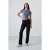 Vrouwen Rechtemodige Fleece Trainingsbroek