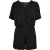 Urban Classics Dames/Dames Modal Korte Jumpsuit (Zwart)