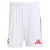 ADIDAS PERFORMANCE Sportbroek ‘Benfica Lissabon 25/26’  goudgeel / grijs / rood / wit