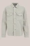 Blue Ridge – Heren boxy fit overshirt van denim – Boxy Fit – Greige – Katoen –