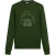 Diesel Denim Division Logo Groene Sweatshirt