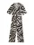 TOM TAILOR Jumpsuit  beige / zwart / wit