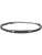 Breil Armband  zwart / transparant