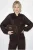 Knoopsluiting Crepe Blouse met Strikdetail