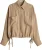 Opus Overhemdblouse Fiberta met strikdetail  Camel dames