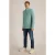 White Stuff Rye Twisted Button Neck Green Multi