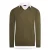 Cappuccino Italia Sweaters Mock Pullover Groen Groen