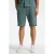 CHASIN’ Stone.S Structure regular casual short groen met textuur