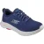 Skechers GO Walk 8 Dag Textiel Heren Navy/Rood Standaard Sneakers