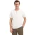 Melange T-shirt met knoopsluiting