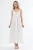 V-hals Midi Slip Jurk