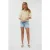 EsQualo Blouse Faded Solar Print