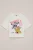 WE Fashion – Meisjes oversized T-shirt met print – Oversized – Multikleur – Katoen –
