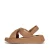 Damessandalen FitFlop F-Mode Knot Soft-Leather Flatform B/Strap