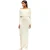 Steve Madden Dames Lyanna Leren Enkellaarsjes (Coconut Milk)