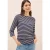 Cecil Dames Gestreept shirt in Blauw