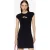 Diesel Dames jurk d-angiel zwart