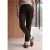 Mid Waist Barrel Leg Hose im Casual Fit