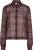 Esqualo Blouse  Autumn Check Bordeaux Rood dames