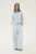 Denim blouse Baggy fit light blue