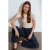 Slim Fit V-hals Jersey Blouse