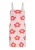 swirly Gebreide jurk  pink / rood