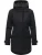 Ragwear Functionele mantel ‘Petuja Felt Youmodo’  zwart