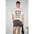 Jerseyshorts met rechte pijpen