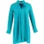 Chloé blouse met strik in de hals in turquoise zijde