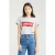 Levi’s T-shirt Perfect Tee met logo lichtgrijs mel√©e