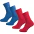 camano Sokken  blauw / lichtgrijs / rood