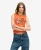Superdry Vrouwen Slimfit Hemdtopje met LA Vintage Logo Oranje