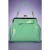 American Vintage Patent tas in mintgroen