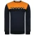 Devote London Blake Heren Zwarte/Navy Sweater