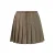 Mini Geruite Plissé Rok Dames QS