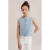 WE Fashion mouwloze top light blue denim
