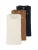BLEND Shirt ‘ BHEmbo 3 Pack ‘  beige / bruin / donkergrijs